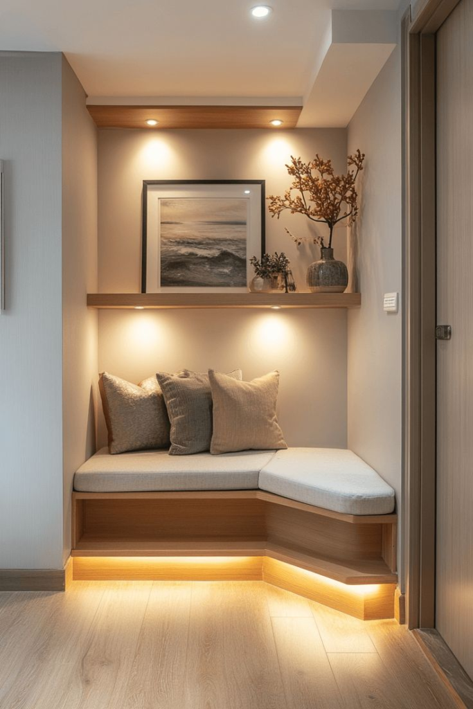 Creating a Small Seating Corner