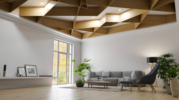 Living Room – Statement Ceiling Remodel