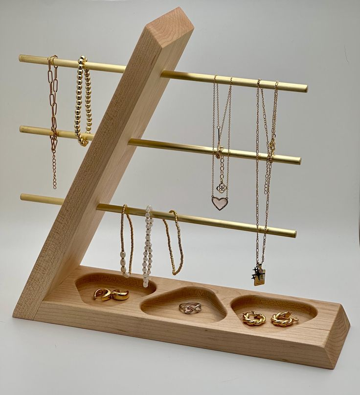 Handmade Jewelry Organizer Frame