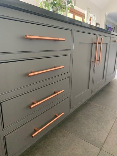 Painted Kitchen Cabinet Handles