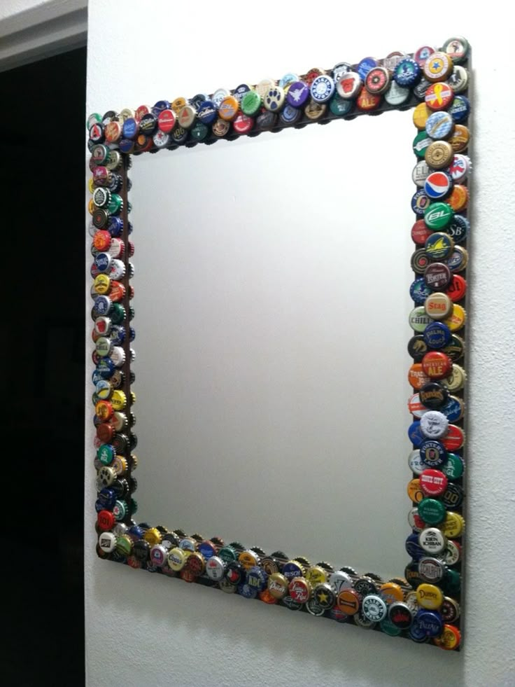 Creative Bottle Cap Wall Decor