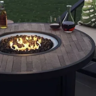 Functional Fire Pit or Fire Table Area