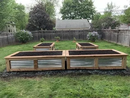 Raised Garden Beds for Front Yard Landscaping