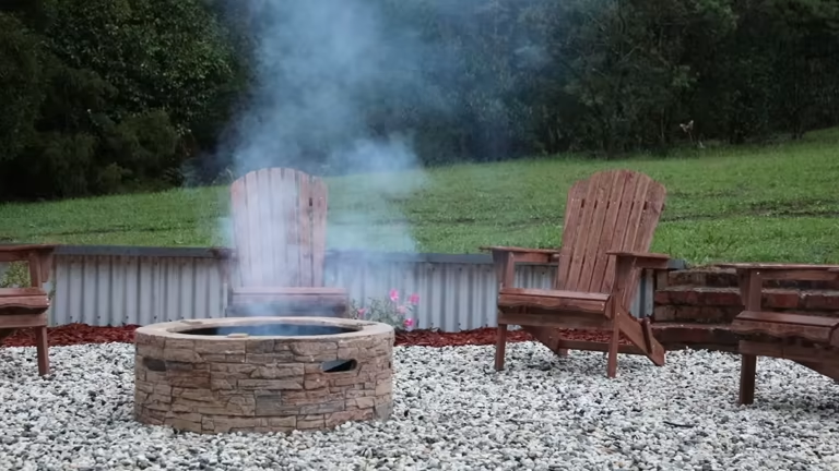 Backyard Fire Pit Landscape Design