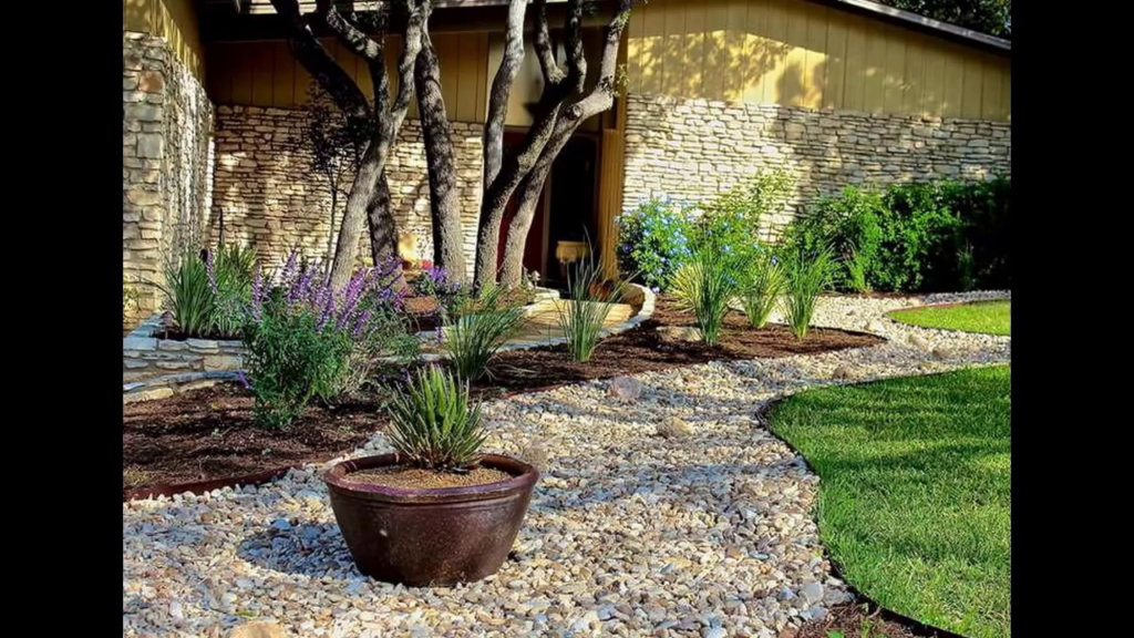 Gravel Front Yard Design