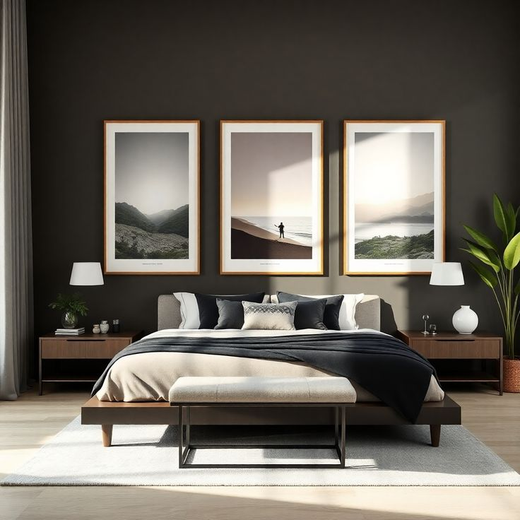 Artwork Above the Bed