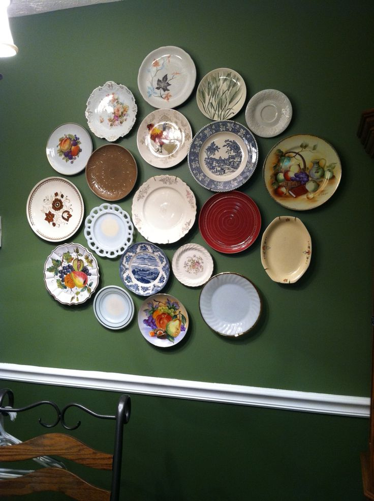 Decorative Plate Wall