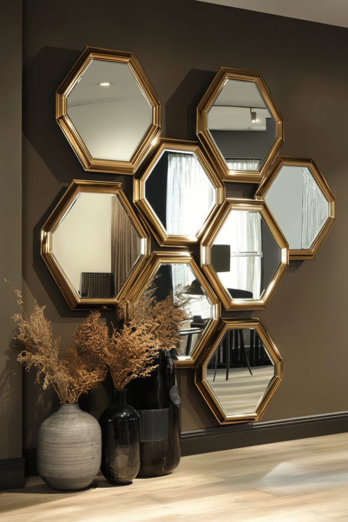 Multi-Panel Mirror Arrangement