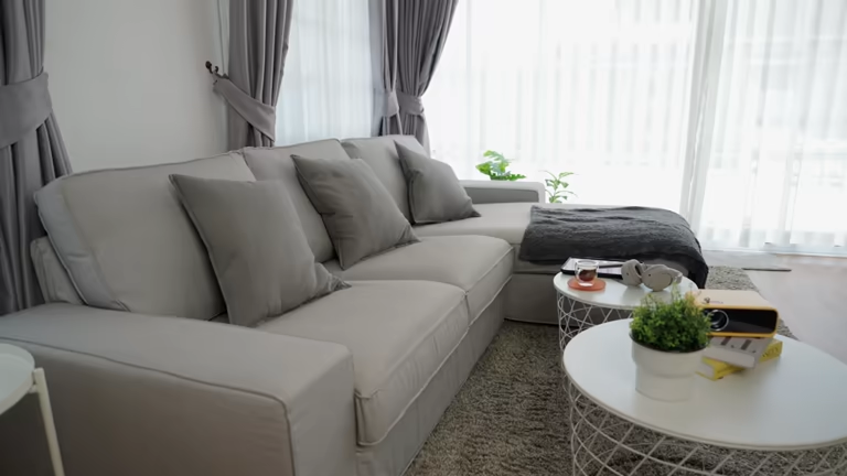 Embrace an L-Shaped Sofa in a Corner Layout