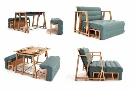 Use Multifunctional Furniture in Every Corner