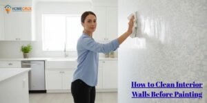 How to Clean Interior Walls Before Painting