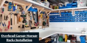 Overhead Garage Storage Racks Installation