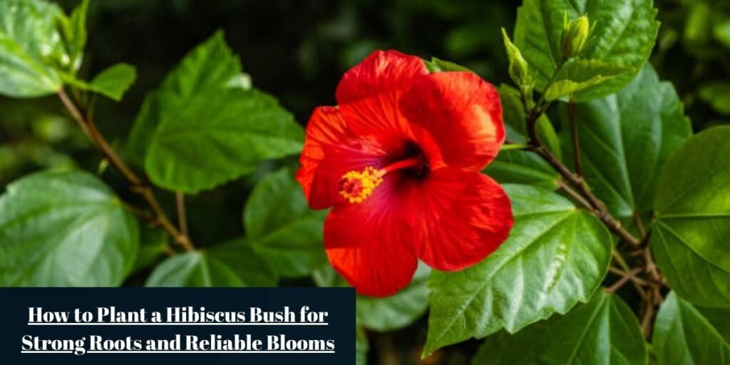 Hibiscus Bush Planting: