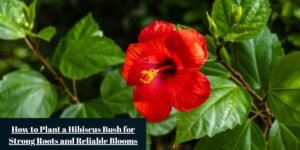 Hibiscus Bush Planting: