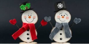 Craft Wooden Snowman